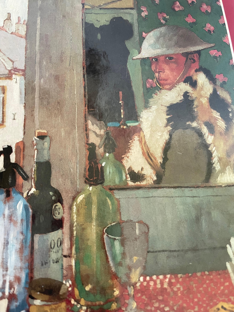 A wartime self-portrait by William Orpen.